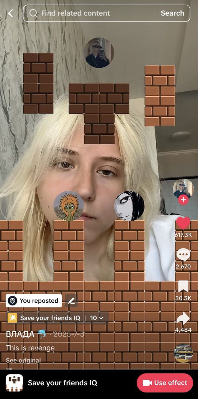 TikTok Filter Content