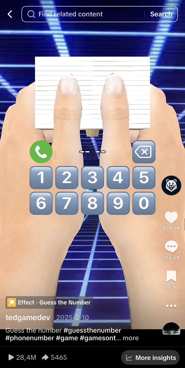 TikTok Filter Content