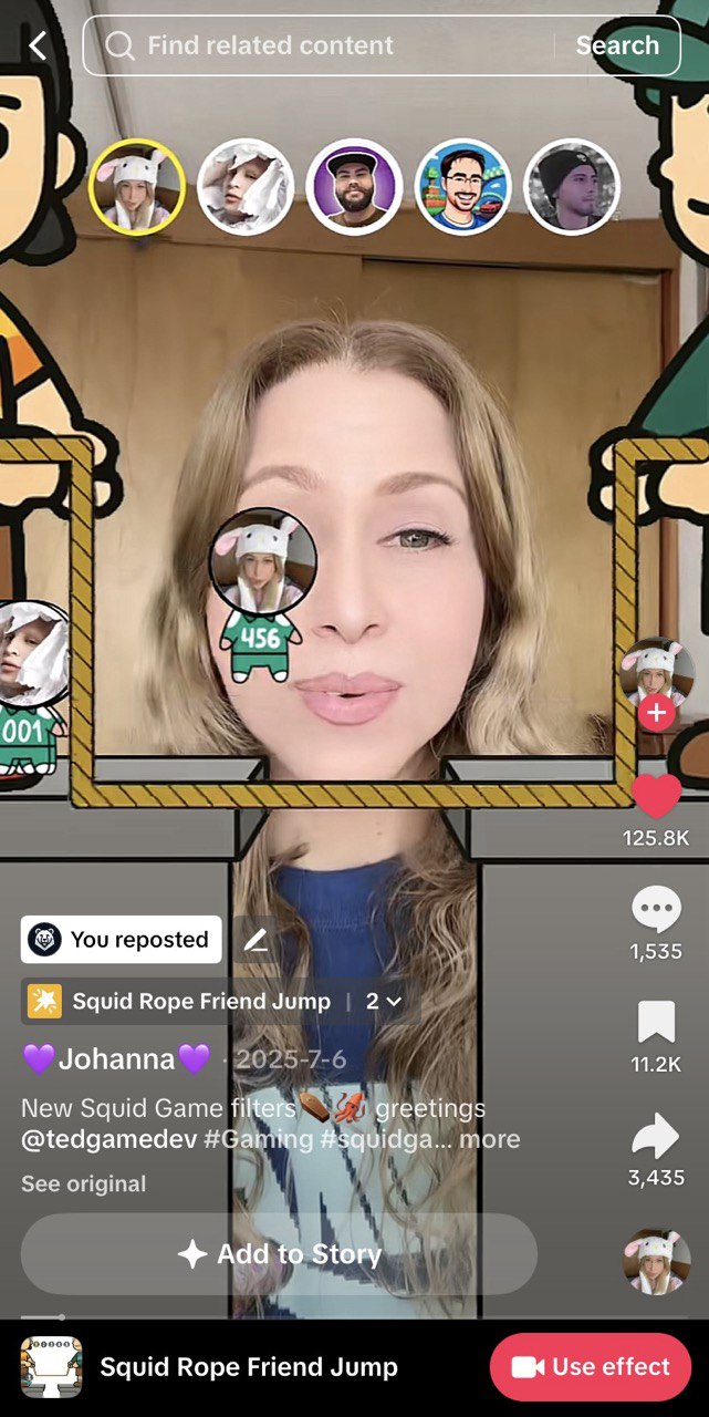 TikTok Filter Content