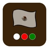 Color Mexico Flag